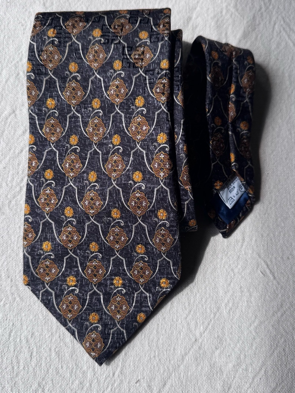 Givenchy  Men's Tie in Navy and Gold